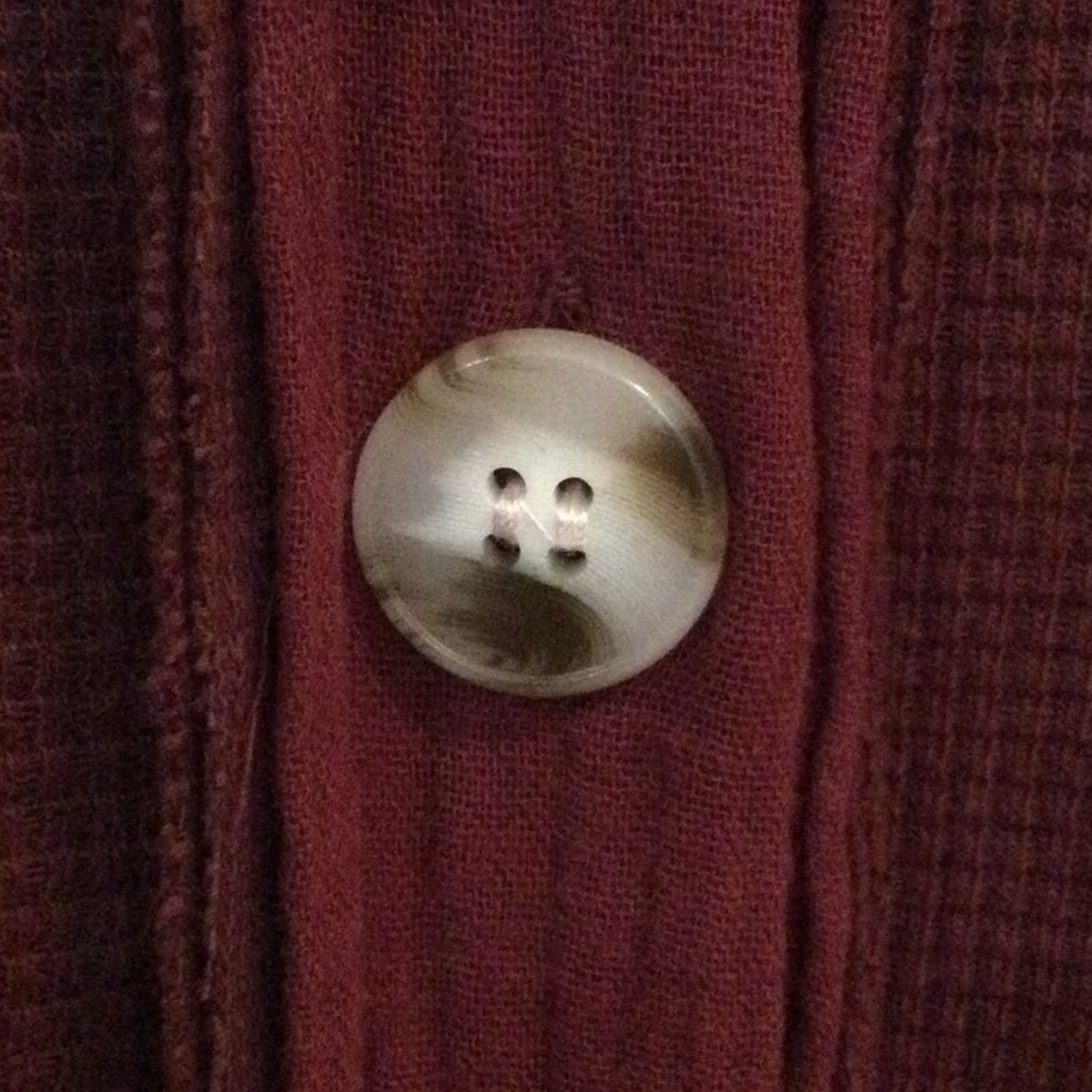 Burgundy Button-Down Shirt - Picture 7 of 10
